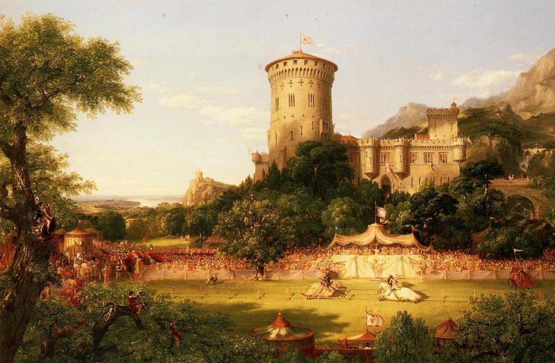 Thomas Cole The Past oil painting image